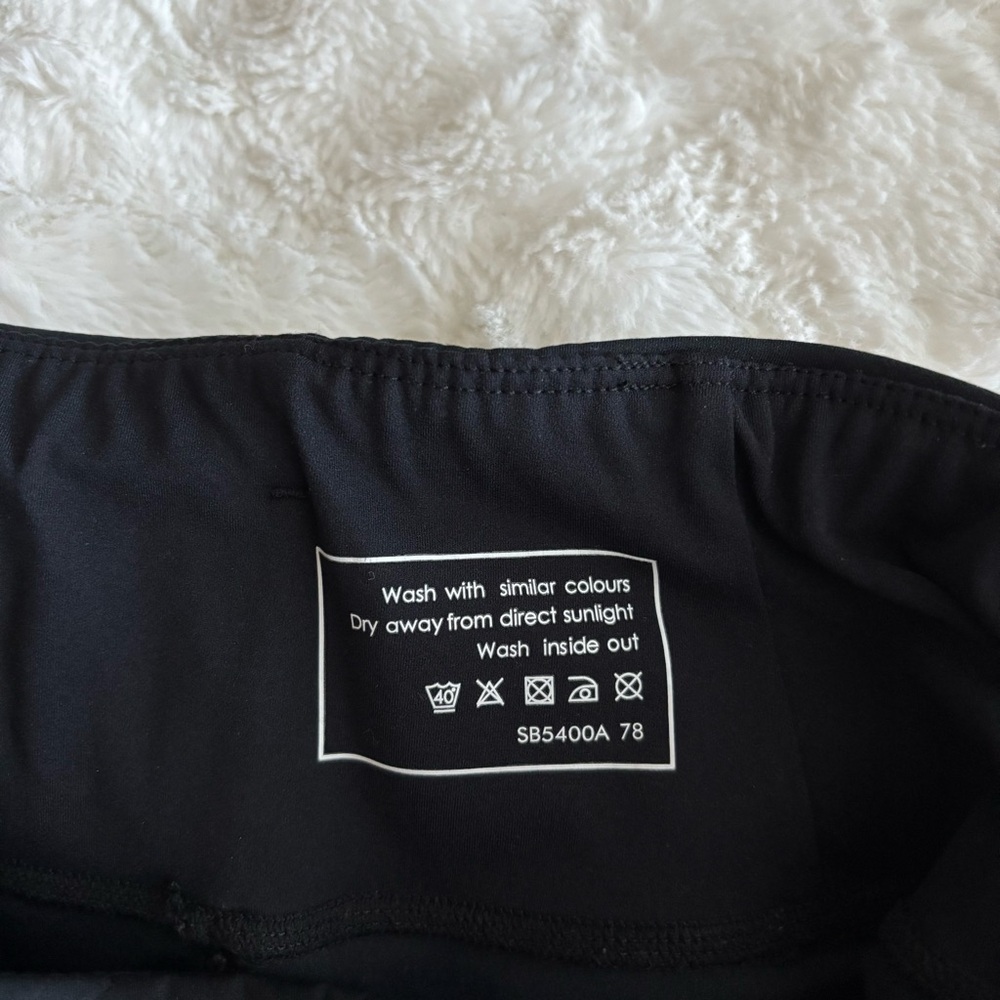Sweaty Betty Power 7/8 Gym Leggings in Ultra Black Camo Print Size US 12 Active - Picture 11 of 13